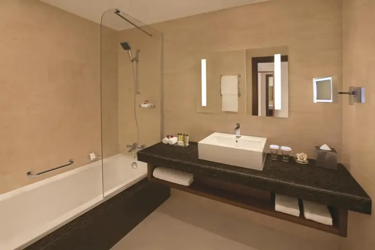 Bathroom at DoubleTree by Hilton Resort & Spa Marjan Island