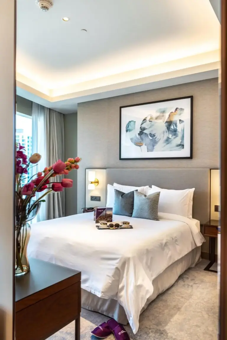Habitación con vista a la ciudad en Dream Inn - Address Dubai Opera Residences
