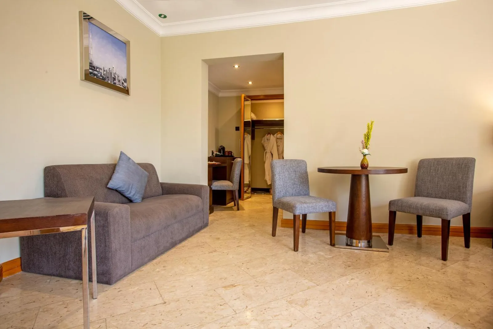 Coin lounge confortable au Dubai Marine Beach Resort & Spa