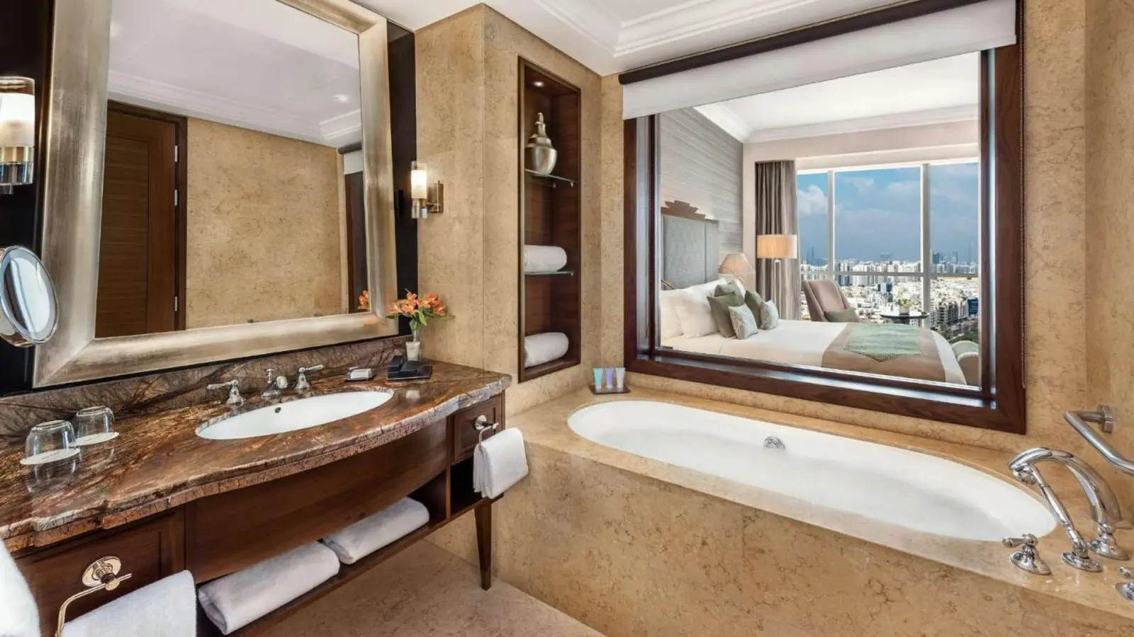 Dusit Thani Abu Dhabi luxury bathroom