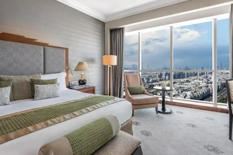 Dusit Thani Abu Dhabi stylish guest room