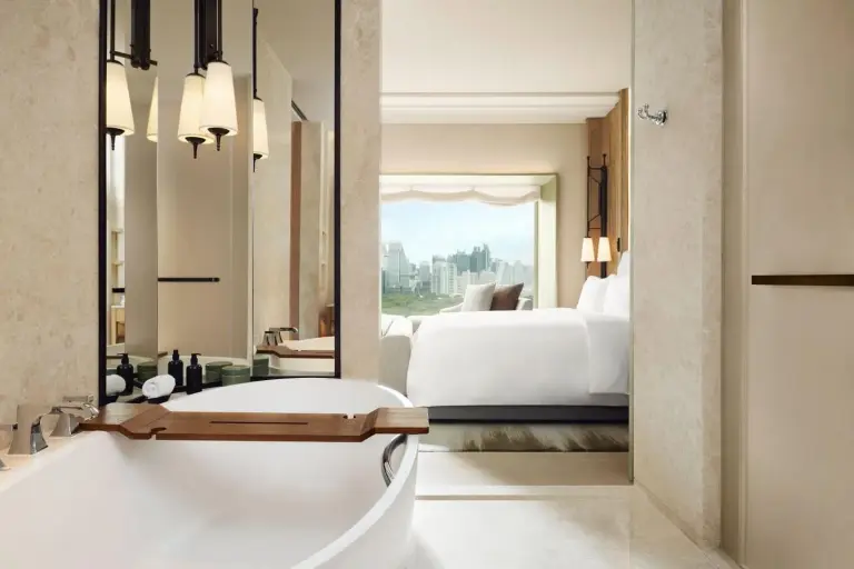 Baño elegante de Dusit Thani Bangkok