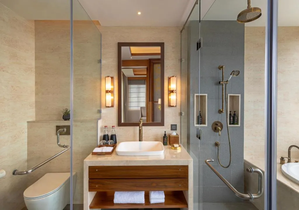 Dusit Thani Himalayan Resort Dhulikhel accessible bathroom