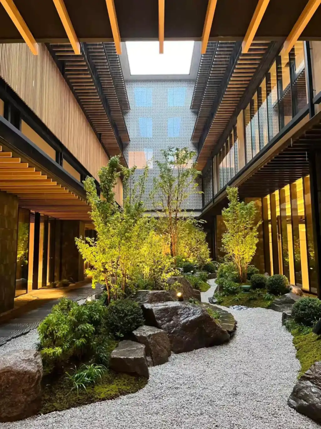 Dusit Thani Kyoto garden view with greenery