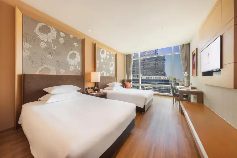 Chambre twin à Eastin Grand Hotel Sathorn à Bangkok
