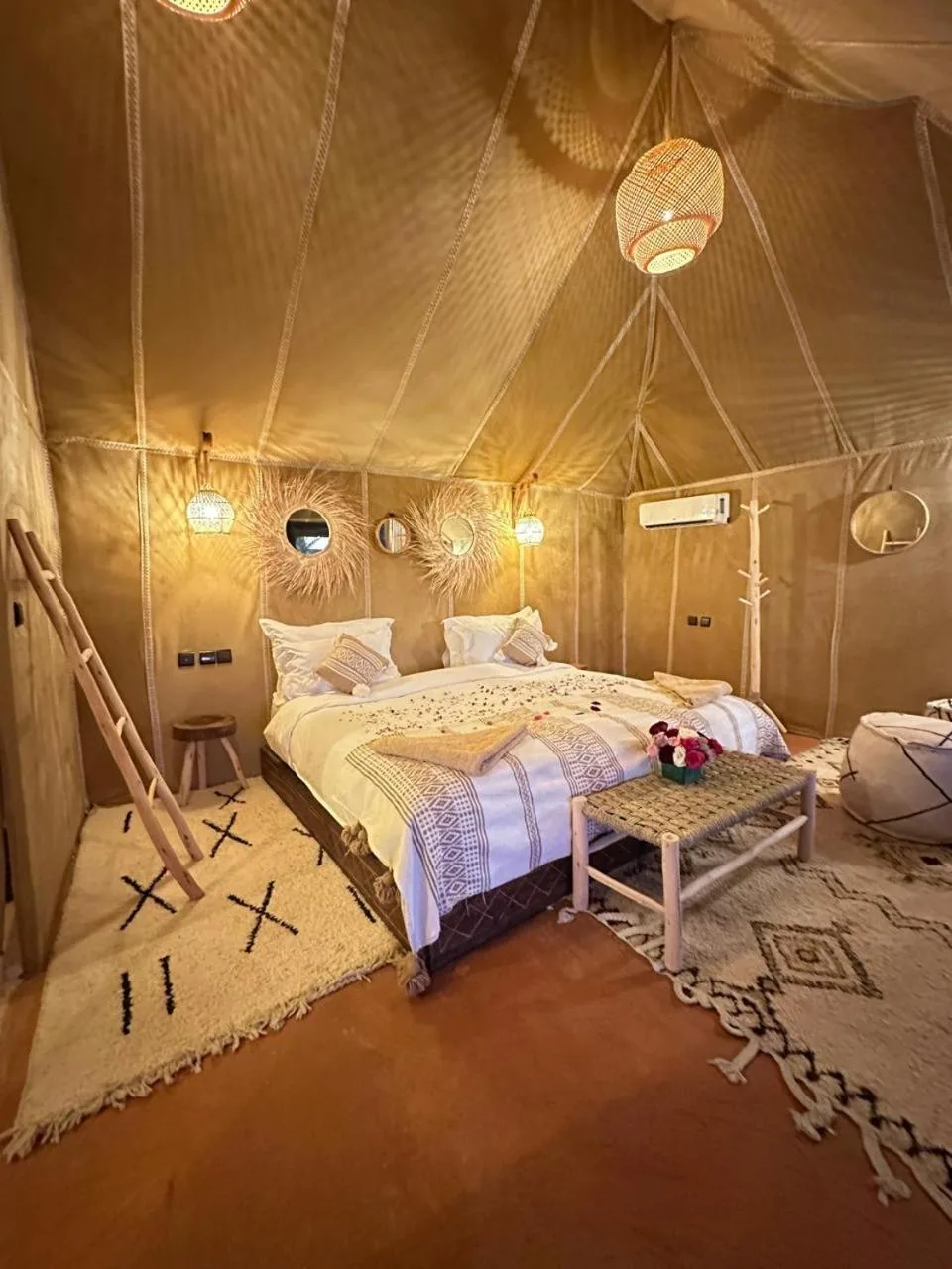 Habitación doble en Eden Luxury Desert Camp en Merzouga