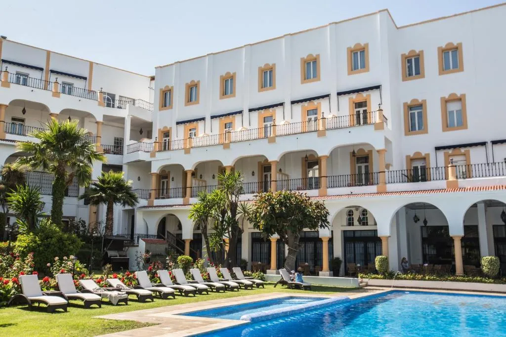 Exterior view of El Minzah Hotel in Tangier