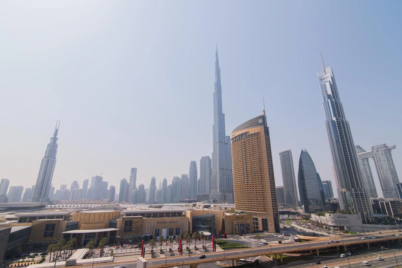 Vista del Burj Khalifa y Dubai Mall desde Elite Escape Holiday Home