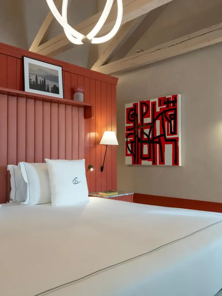 Kunst und Dekor im Schlafzimmer im Elizabeth Unique Venice - A Member of Design Hotels in Venedig