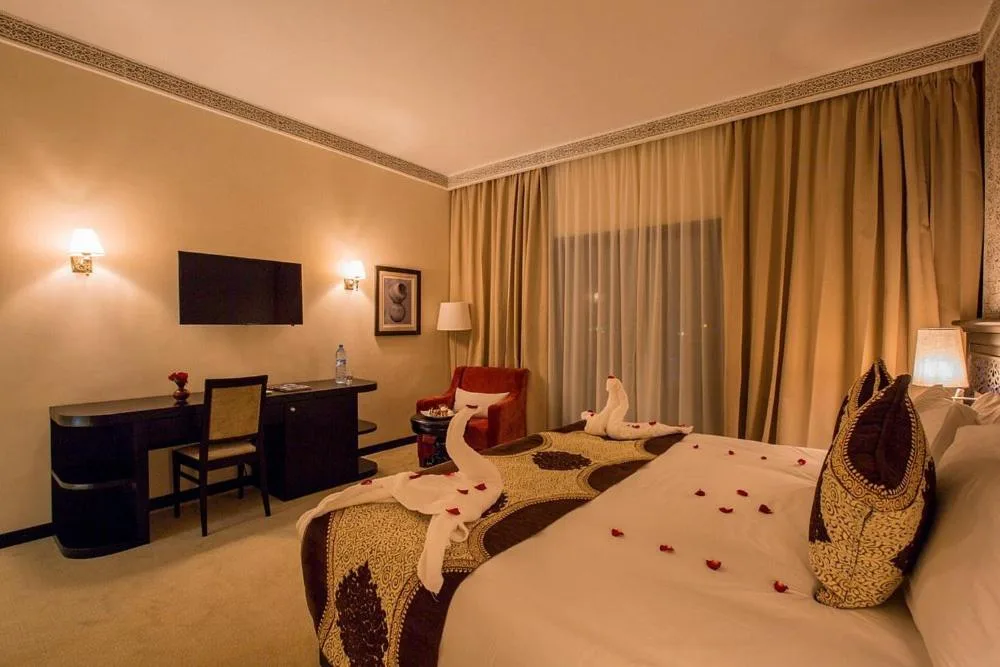 Chambre de luxe de l'Ennakhil Marrakech Hotel & SPA