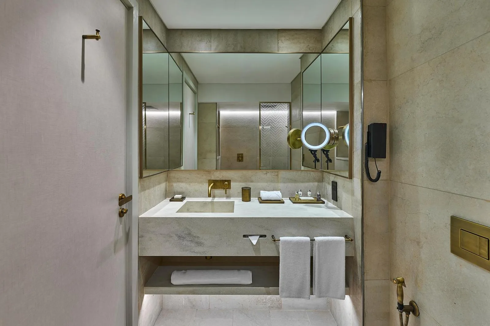 Bathroom of ERTH Abu Dhabi Hotel