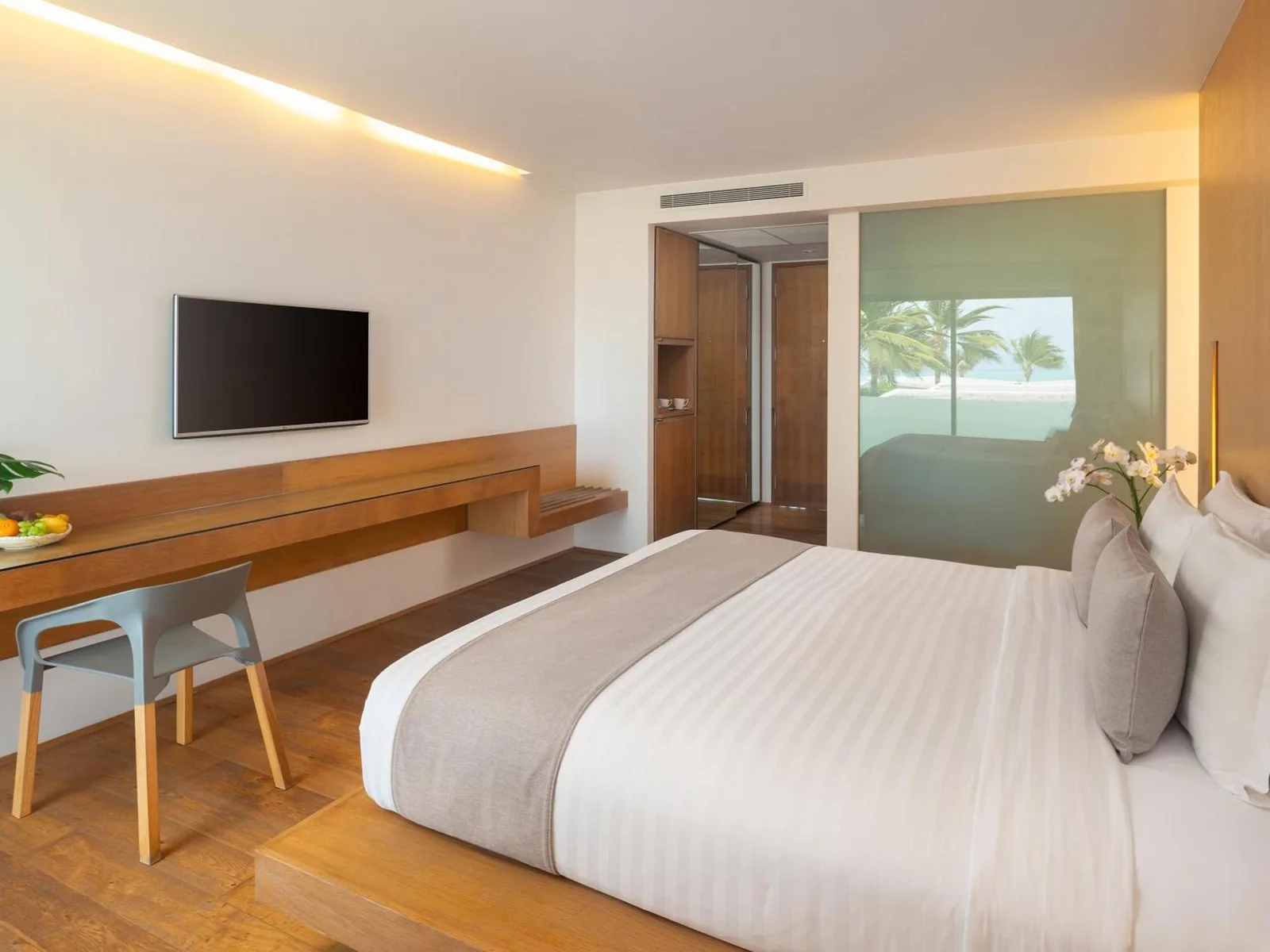 Intérieur de chambre élégant à Explorar Koh Samui - Adults Only Resort and Spa
