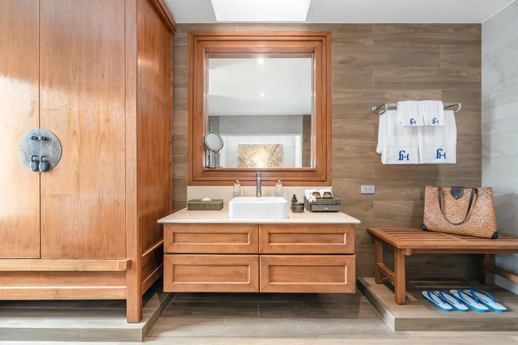 Bathroom amenities at Fair House Villas & Spa, Koh Samui