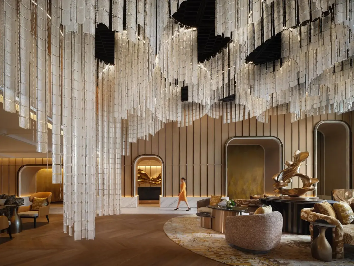 Fairmont Bangkok Sukhumvit lobby with modern design
