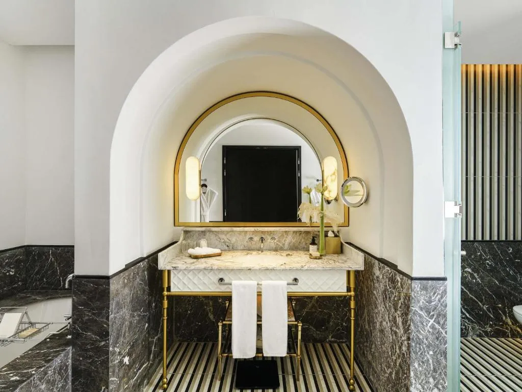 Bathroom at Fairmont La Marina Rabat Sale Hotel in Rabat