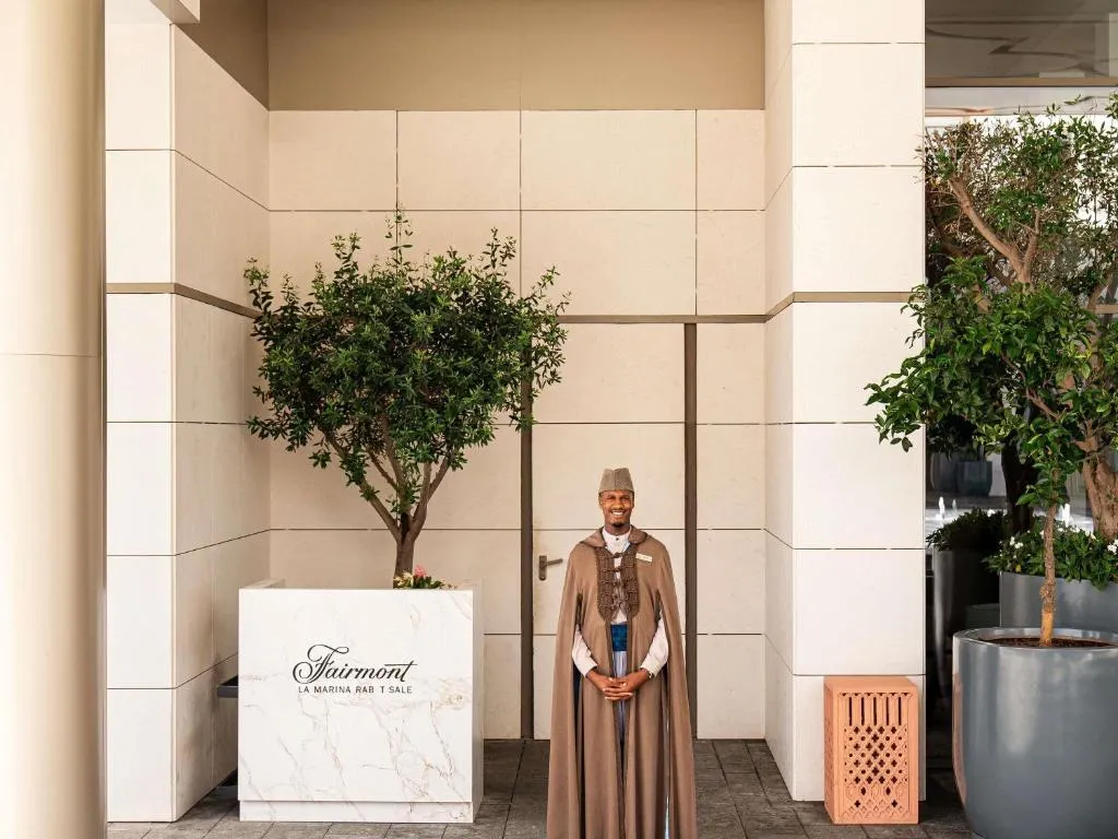 Concierge at Fairmont La Marina Rabat Sale Hotel in Rabat