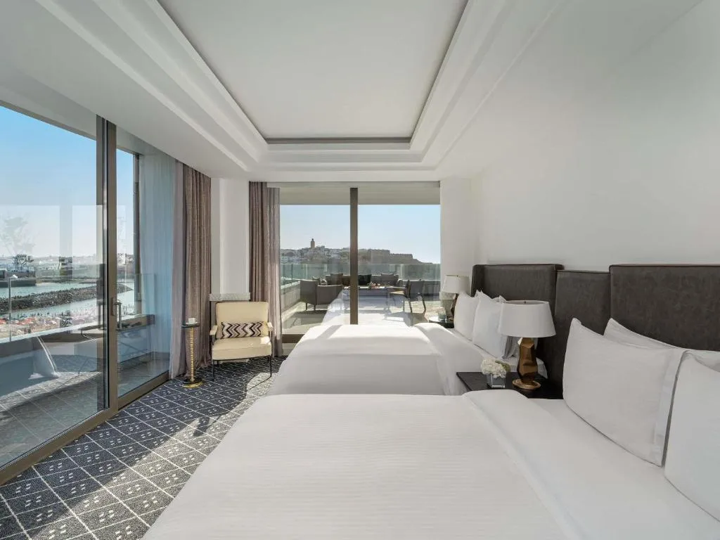 Double room at Fairmont La Marina Rabat Sale Hotel in Rabat