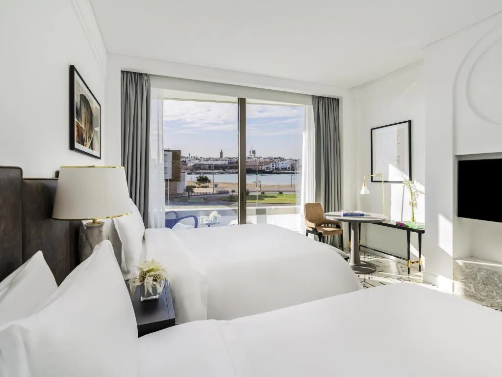 Room view at Fairmont La Marina Rabat Sale Hotel in Rabat