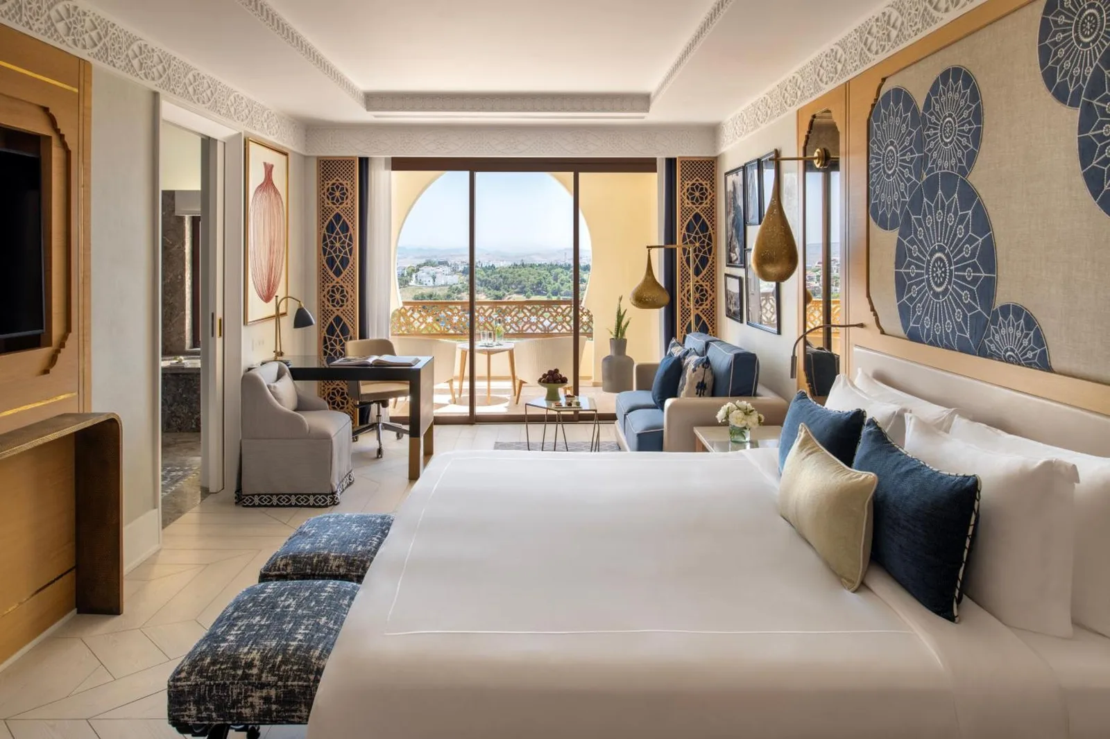 Luxury suite in Fairmont Tazi Palace Tangier