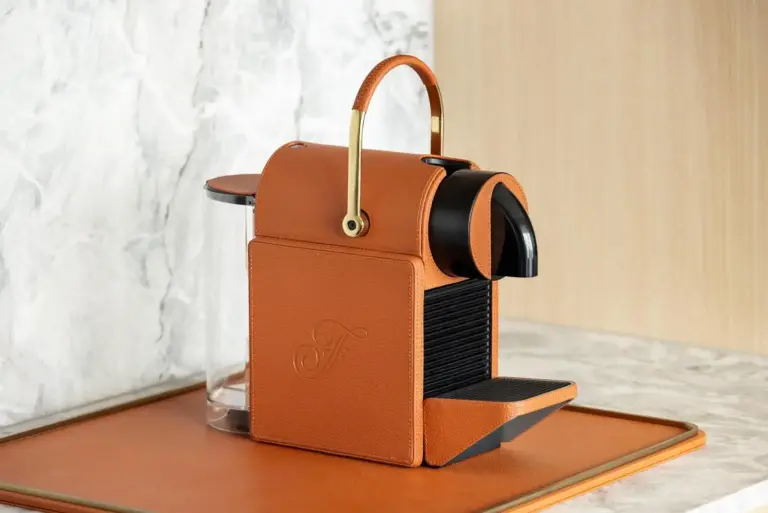 Nespresso coffee maker at Fairmont Tokyo