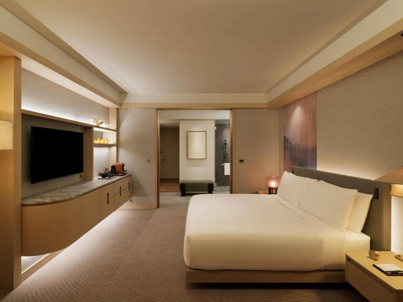 Luxury suite at Fairmont Tokyo