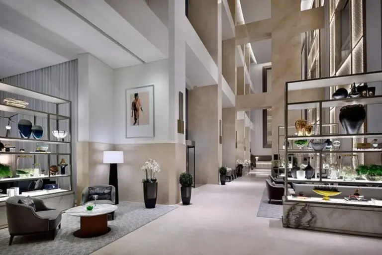 Lobby of Fashion Avenue Dubai Mall Higher Floor Residence