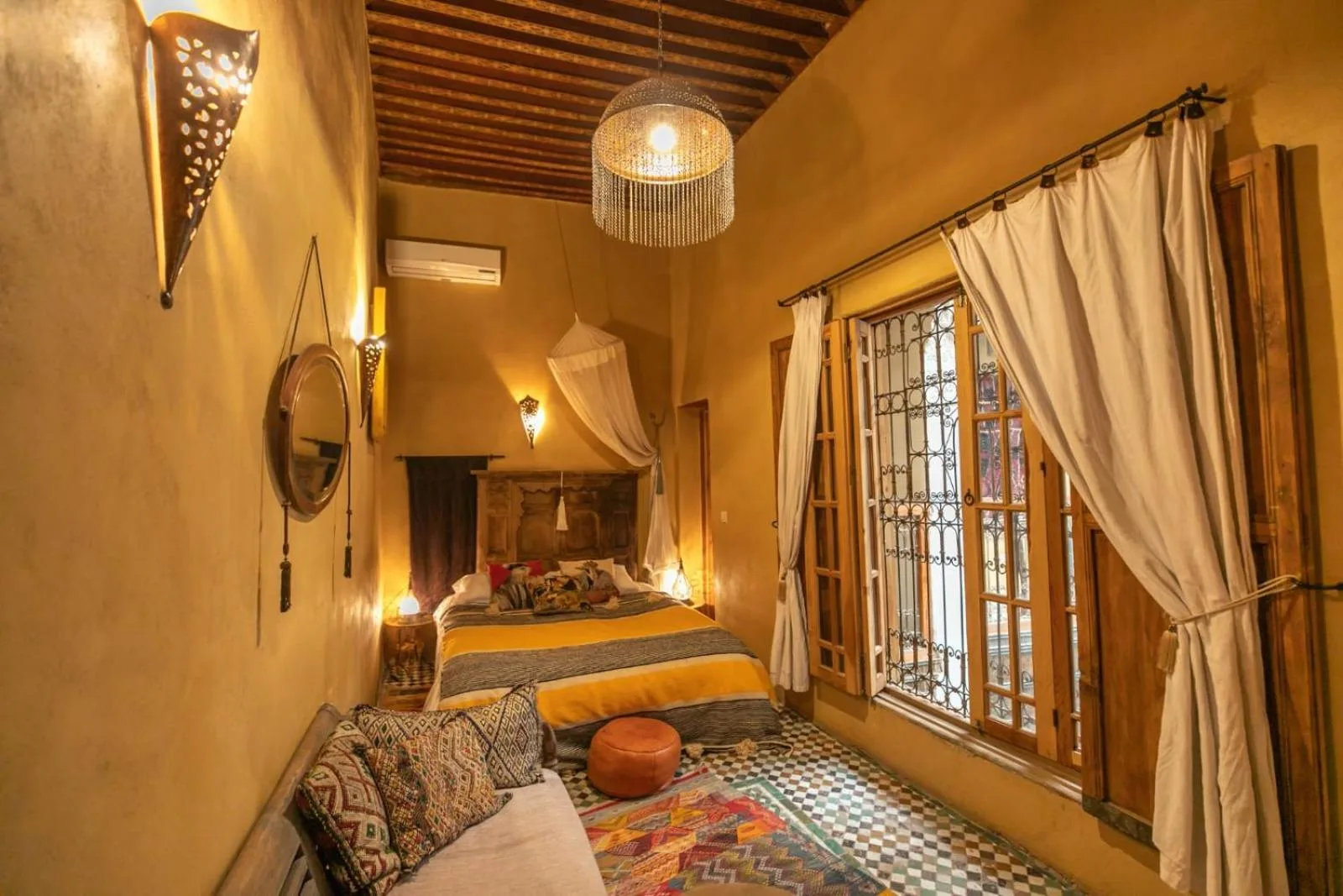 Comfortable suite at Fez Valley Luxury Camp