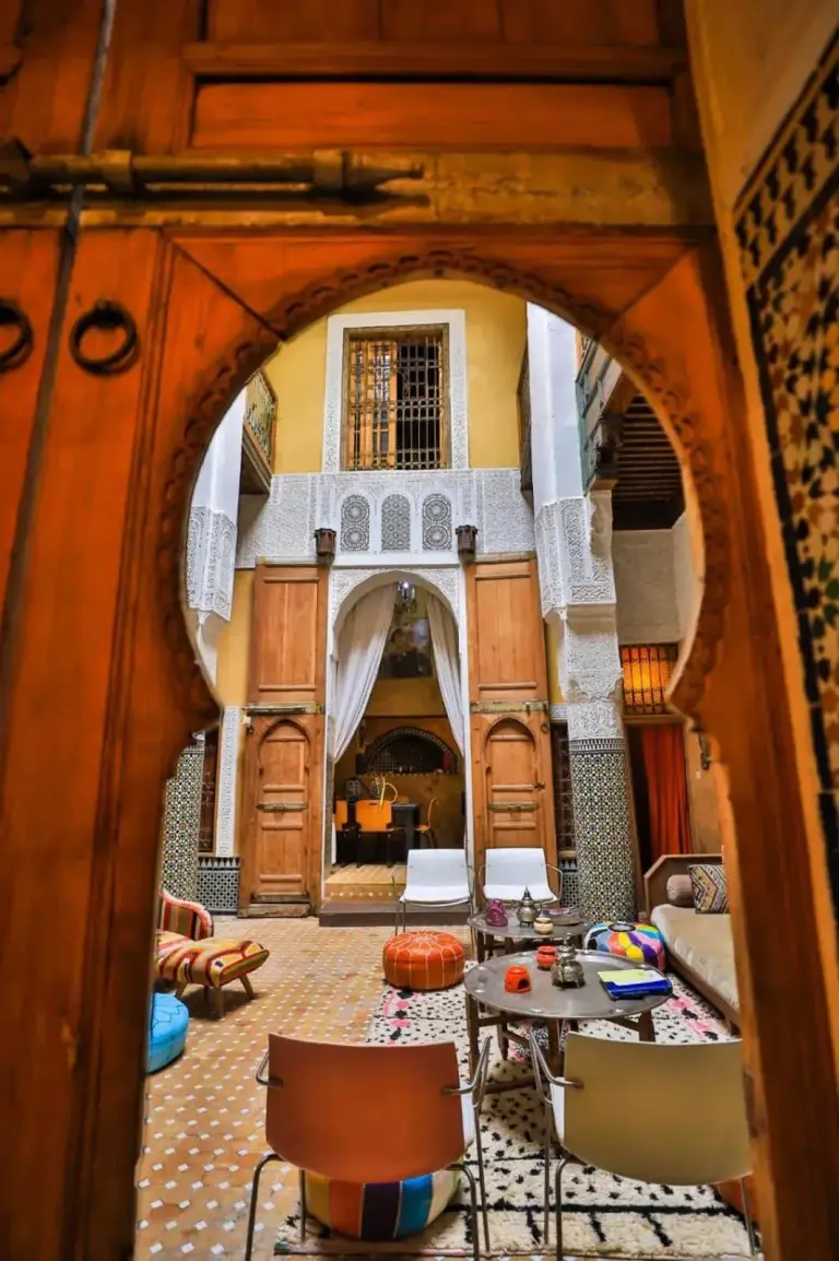 Entrance view at Fez Valley Luxury Camp