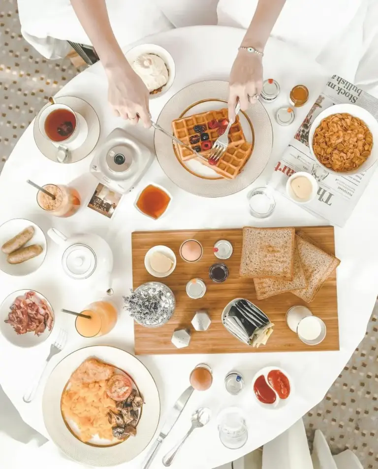 Delicious breakfast spread at Four Seasons Hotel Jakarta
