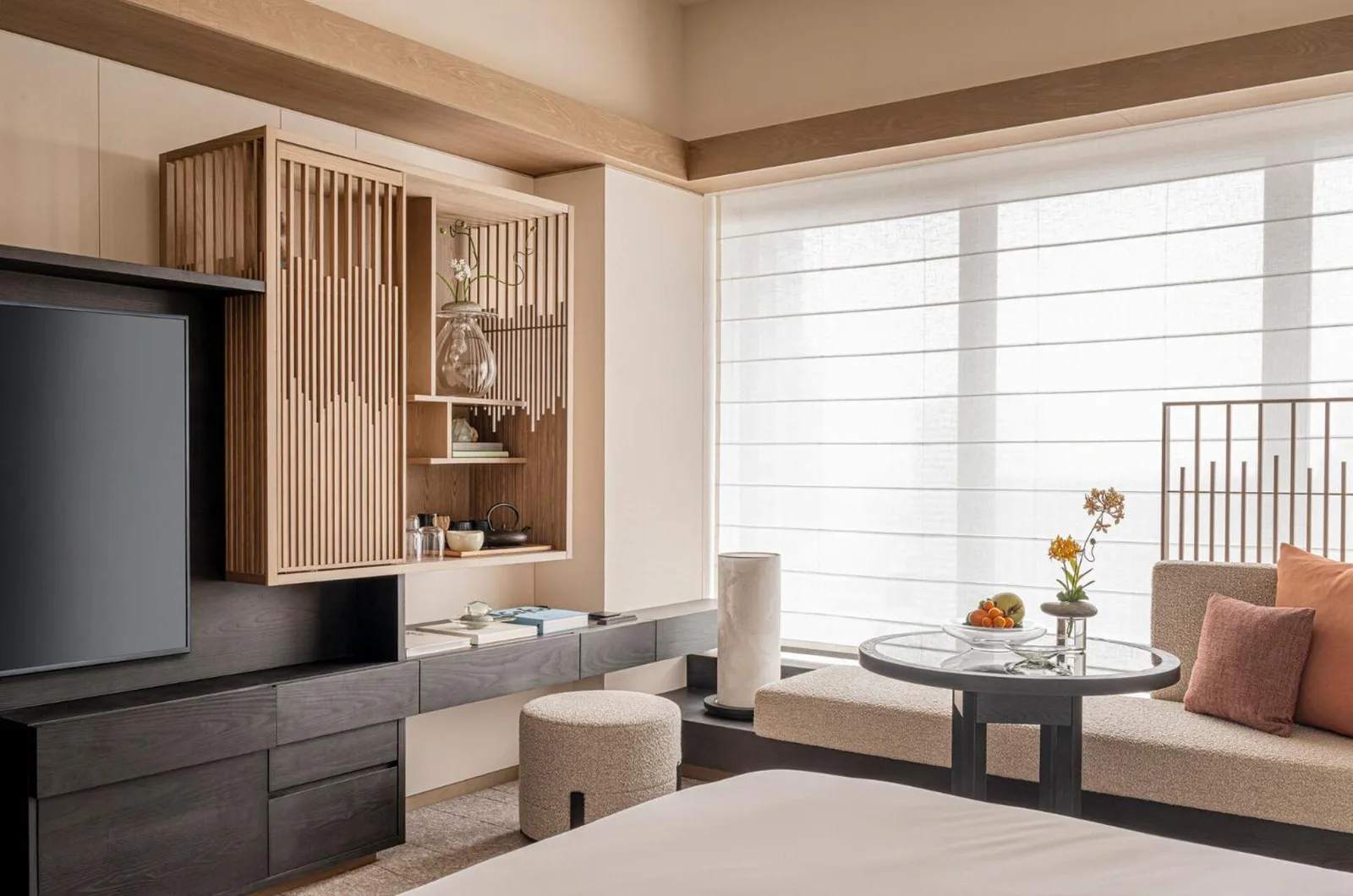 Four Seasons Hotel Osaka Stylish Sitting Area