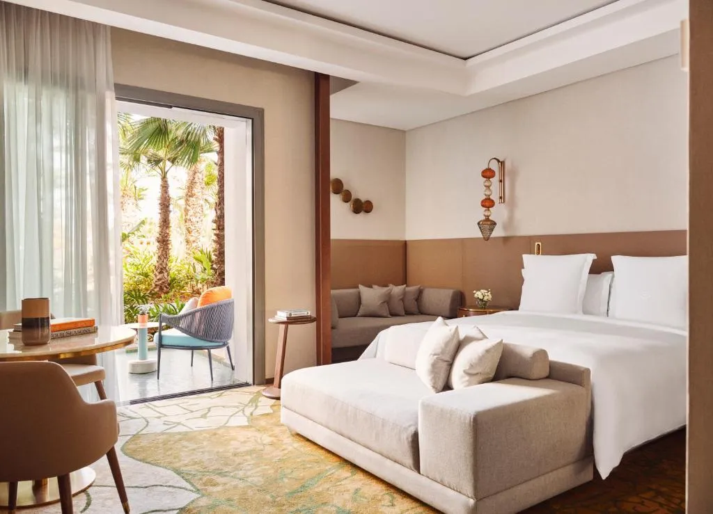 Four Seasons Hotel Rabat at Kasr Al Bahr Elegant Guest Room