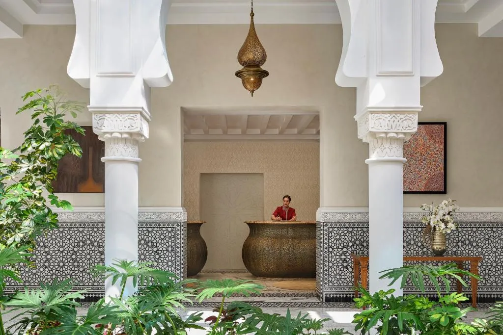 Four Seasons Hotel Rabat at Kasr Al Bahr Reception Area