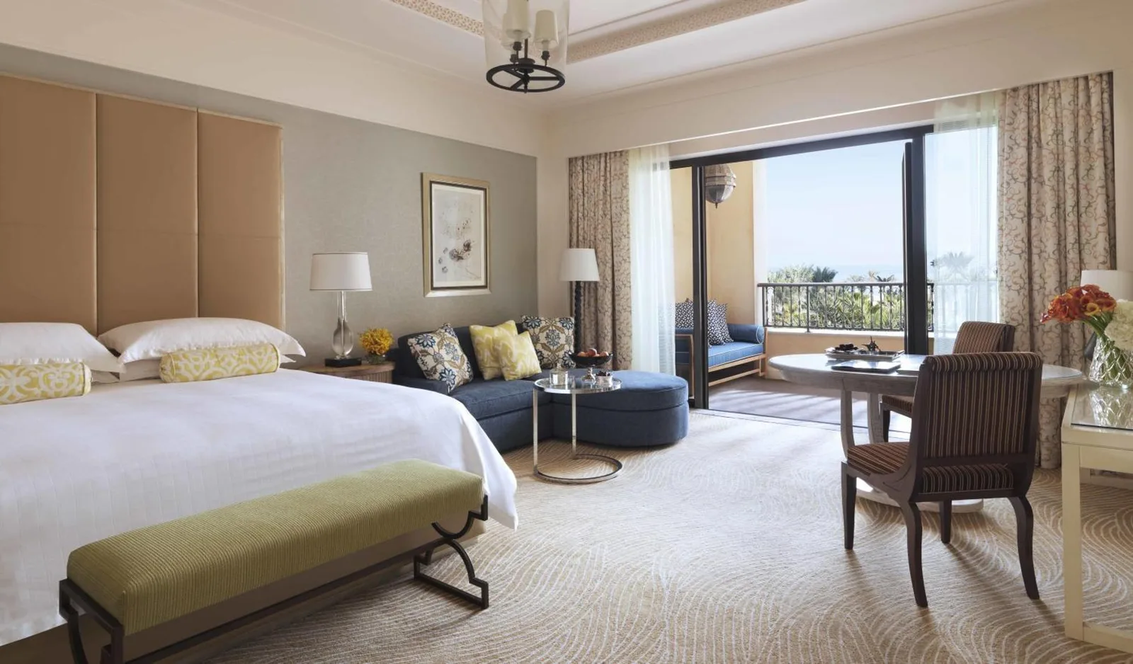 Luxury suite interior at Four Seasons Resort Dubai