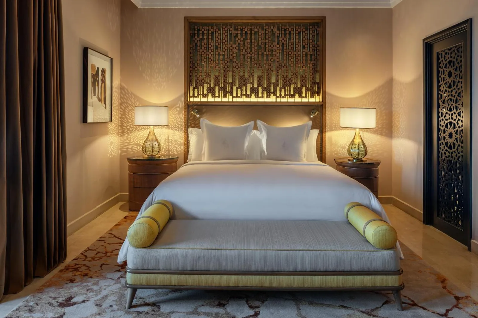 Dormitorio lujoso en Four Seasons Resort Marrakech