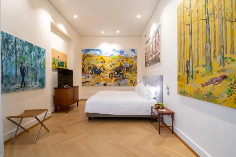 Art-inspired suite at Galleria Vik Milano