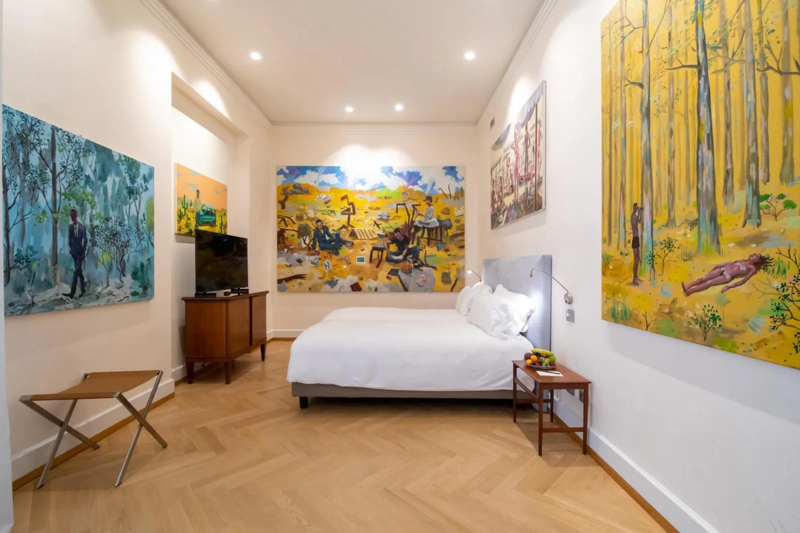 Art-inspired suite at Galleria Vik Milano