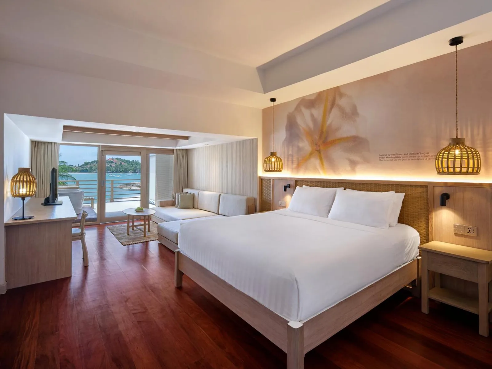 Elegant bedroom at Garrya Tongsai Bay Samui