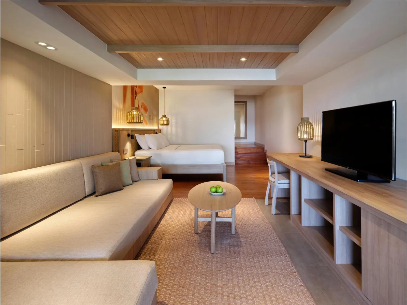 Interior of a suite at Garrya Tongsai Bay Samui