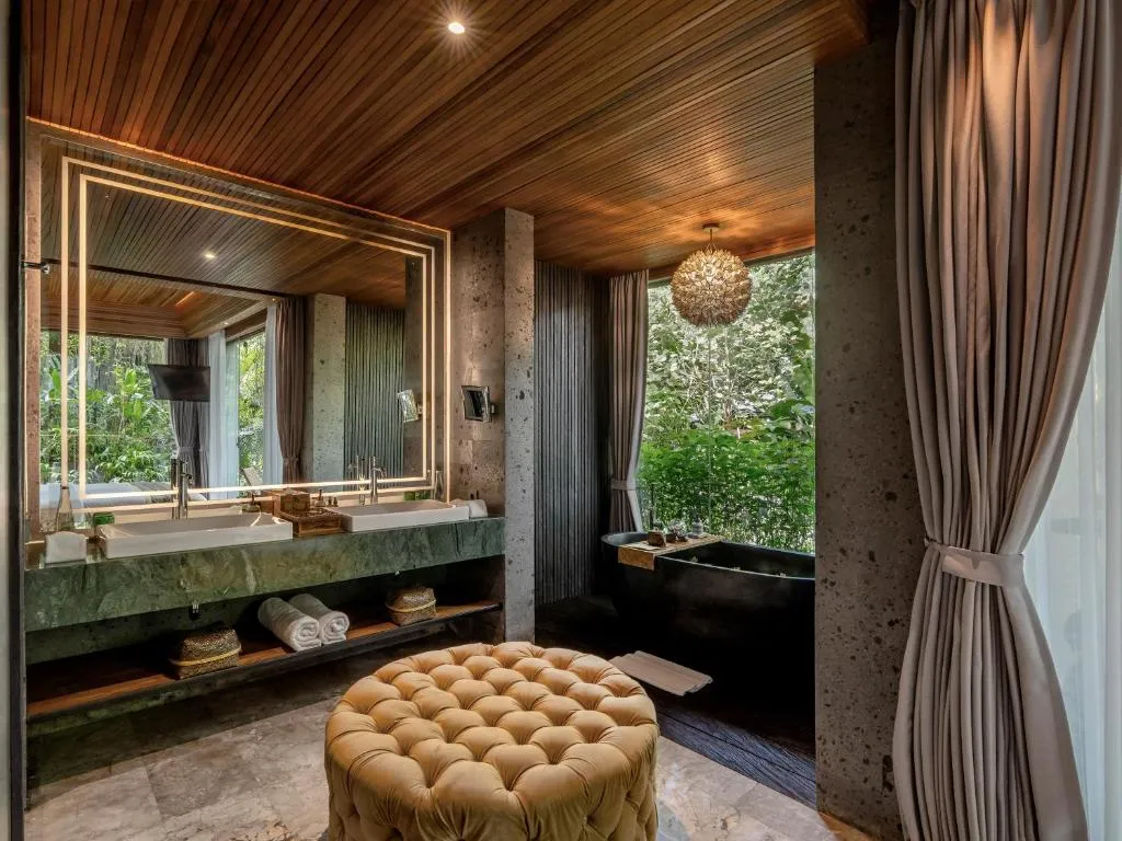 Gdas Bali Health and Wellness Resort sophisticated bathroom space