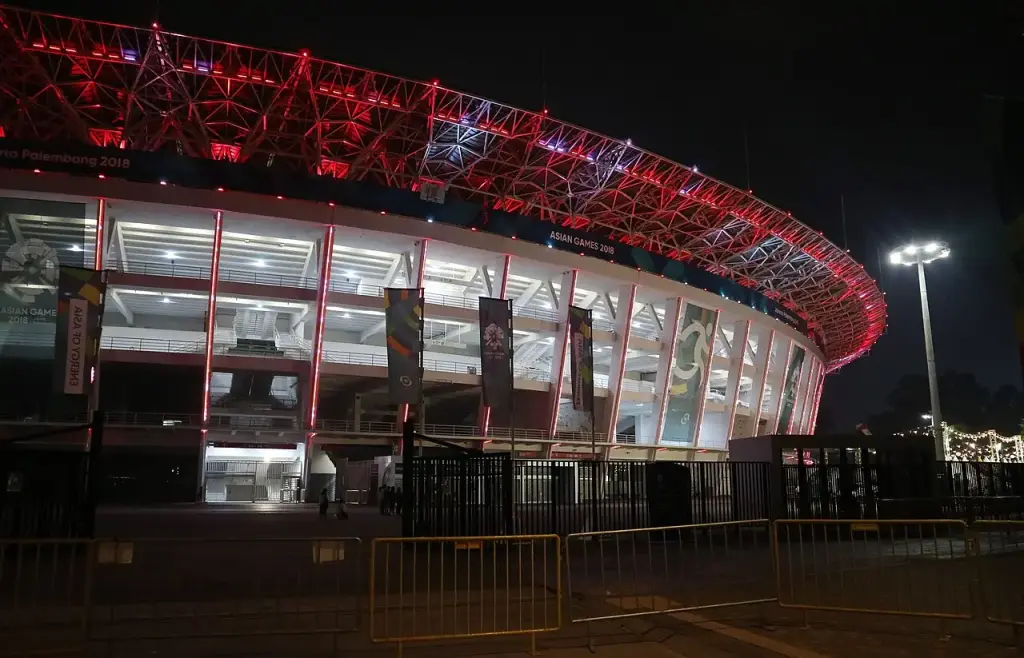 Gelora Bung Karno Stadium in Yakarta
