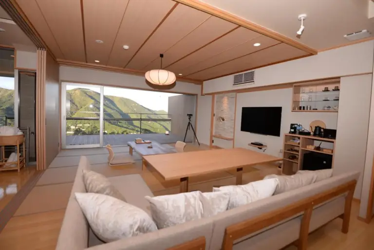 Comfortable living room at Gen Hakone Gora