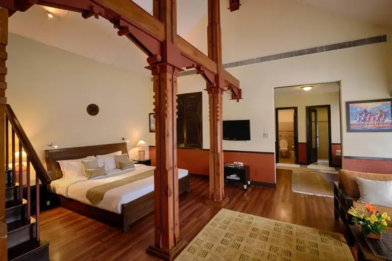 Premium-Schlafzimmer im Gokarna Forest Resort in Kathmandu