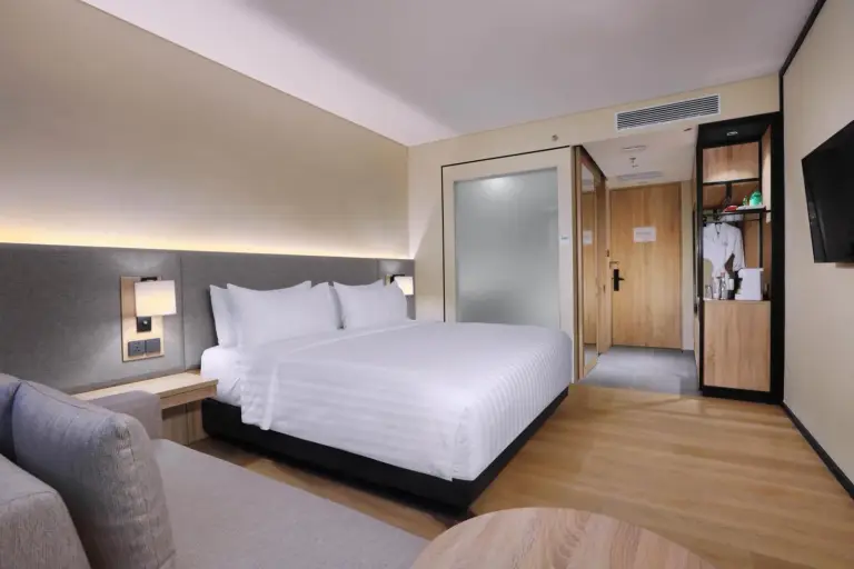 Interior of a Deluxe Room at Grand Aston Puncak Hotel