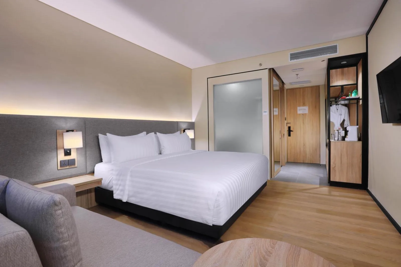 Interior of a Deluxe Room at Grand Aston Puncak Hotel