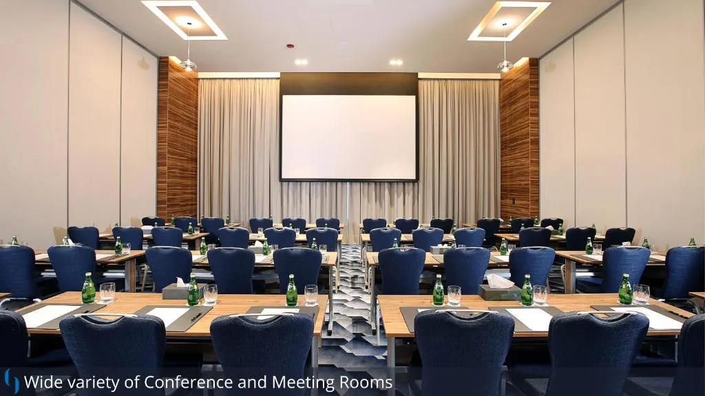 Conference room at Grand Cosmopolitan Hotel in Dubai