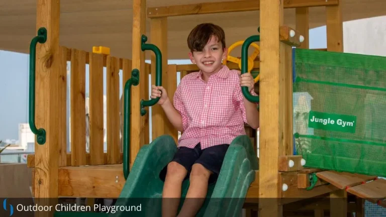 Outdoor playground at Grand Cosmopolitan Hotel in Dubai