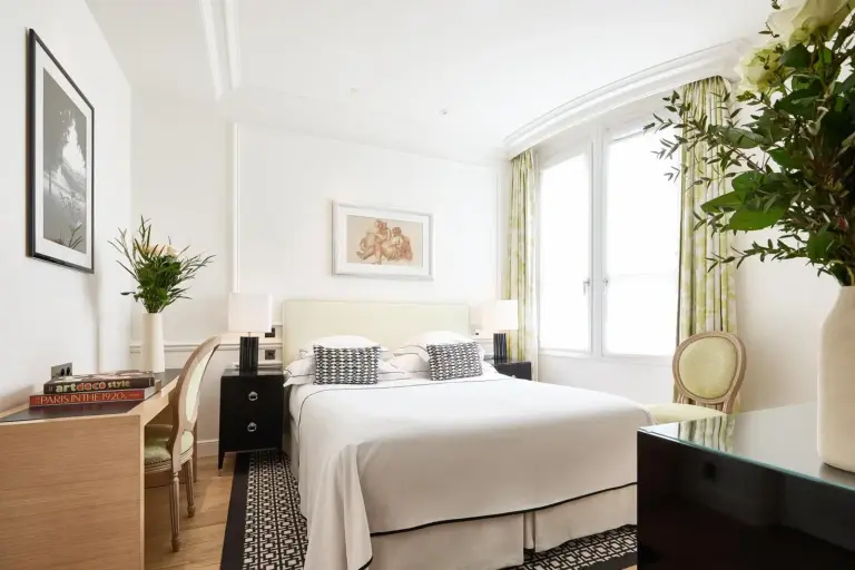 Guest room at Grand Hôtel Du Palais Royal in Paris