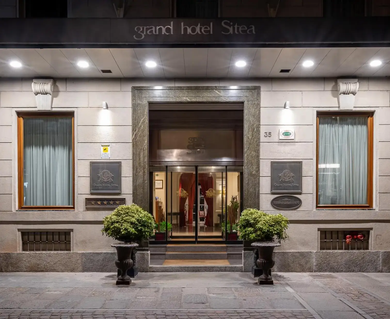 Grand Hotel Sitea, in Turin