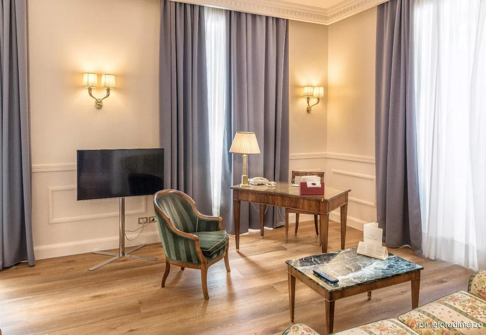 grand hotel Sitea Loungebereich