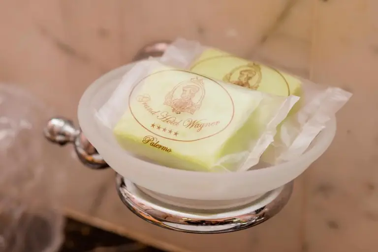 Grand Hotel Wagner luxury soap in Palermo